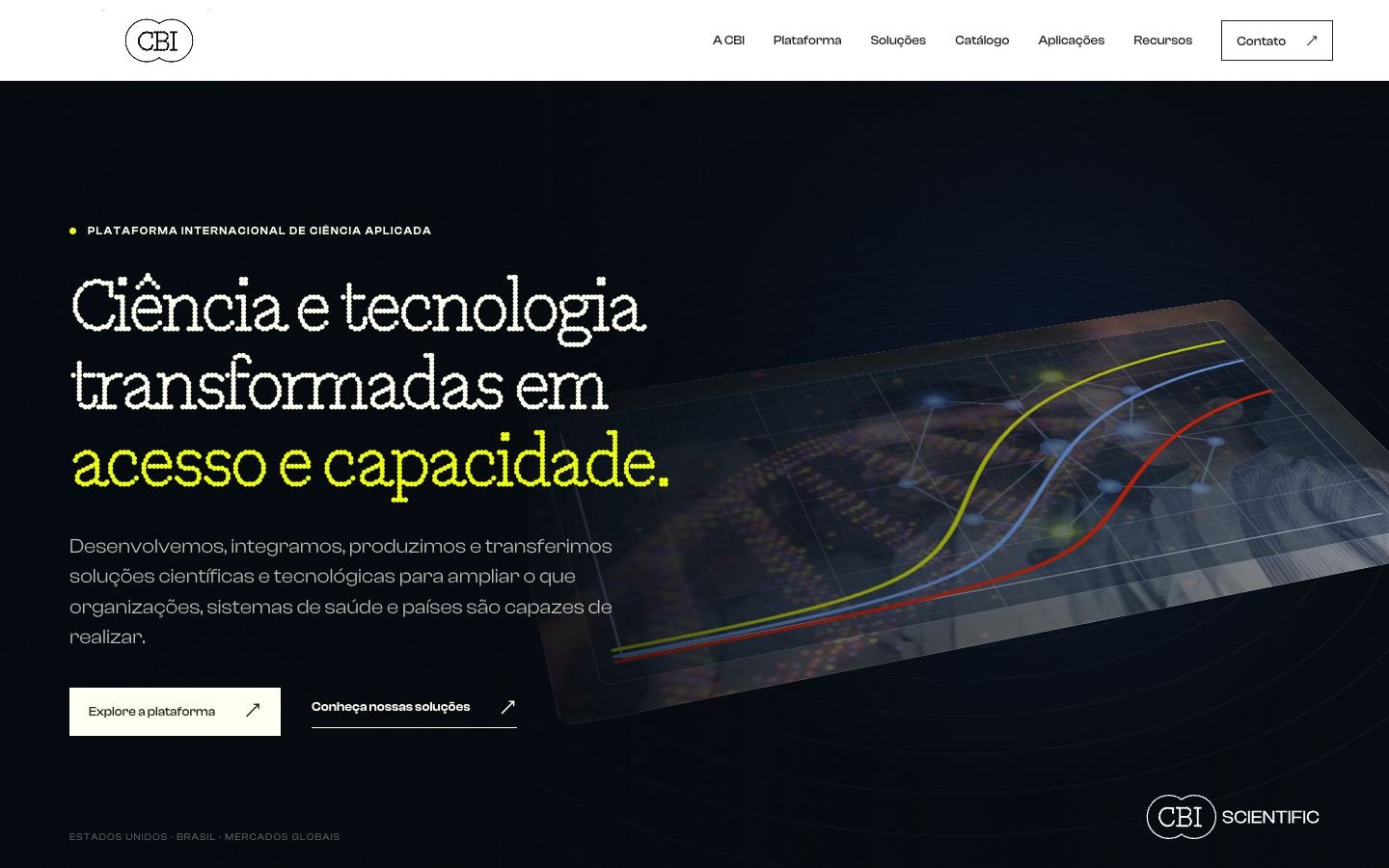 CBI Scientific website by Brave